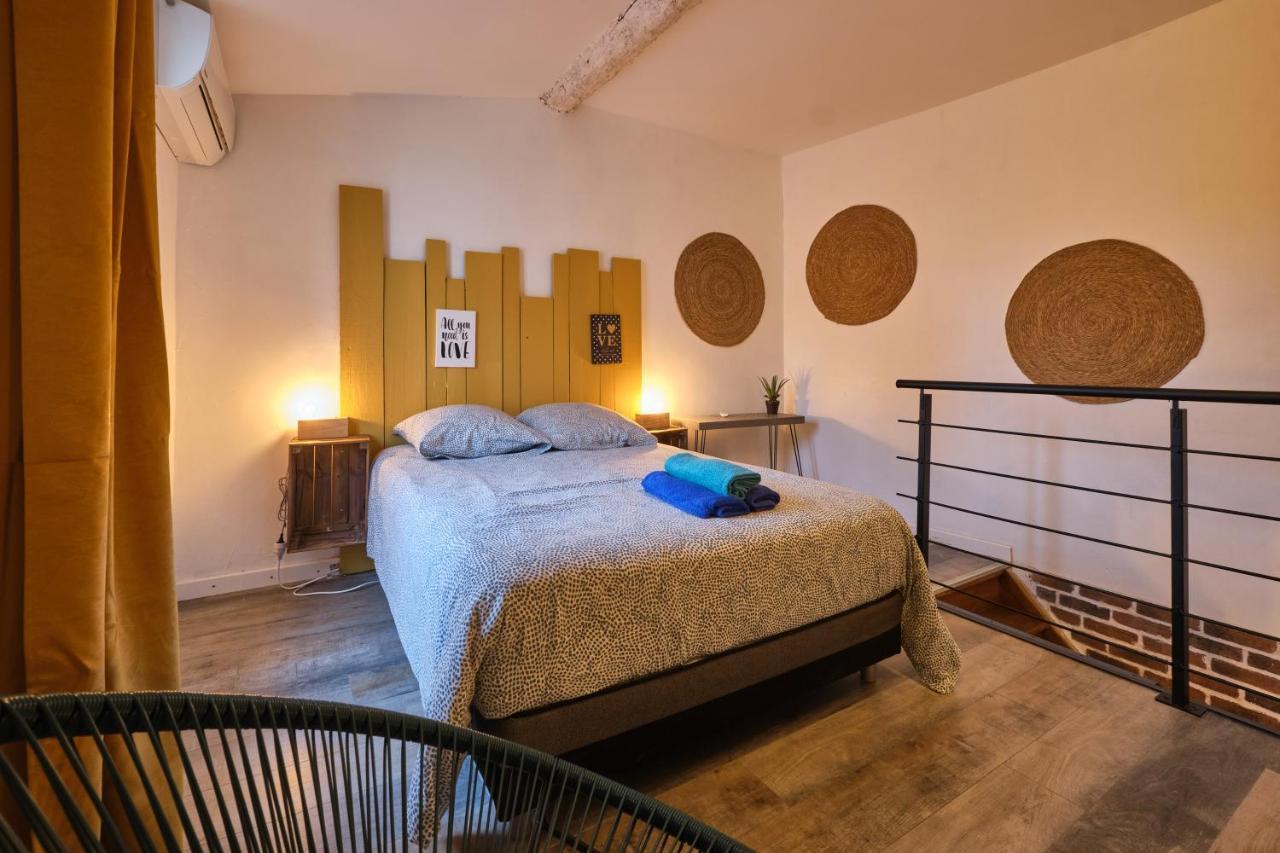 Melina - Jacuzzi - Maison Avec Cour Climatisee Proche Cite Medieval Каркасон Екстериор снимка