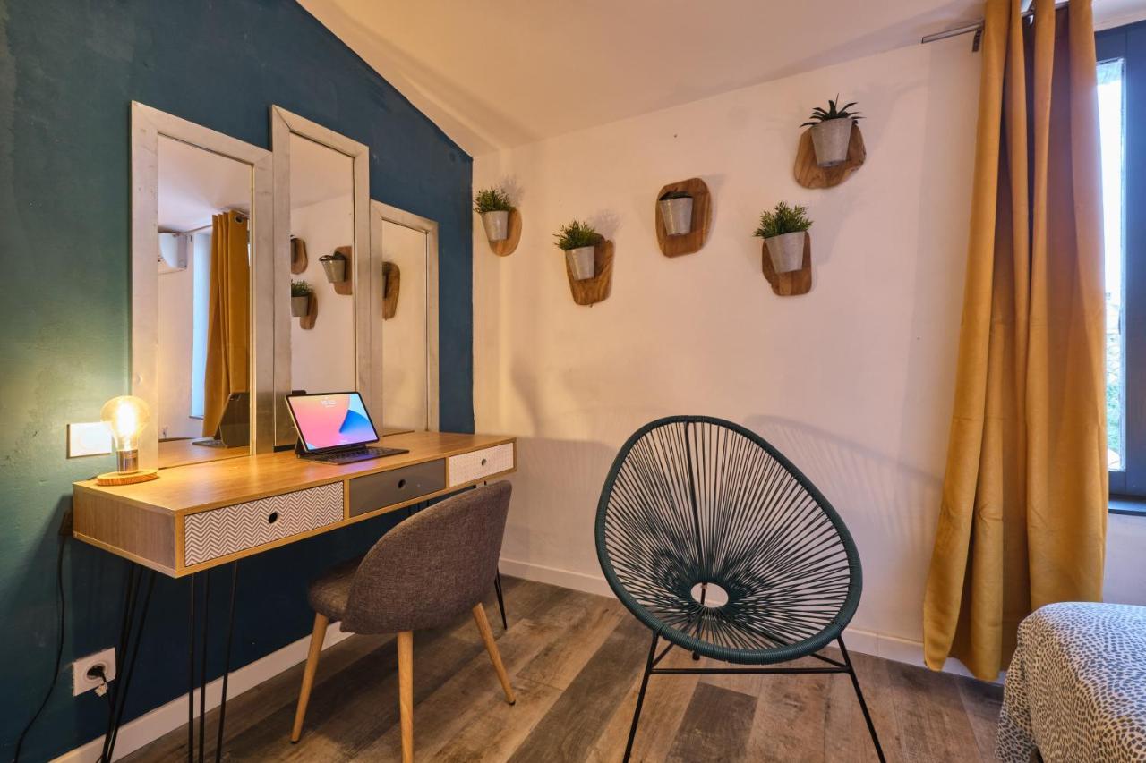 Melina - Jacuzzi - Maison Avec Cour Climatisee Proche Cite Medieval Каркасон Екстериор снимка